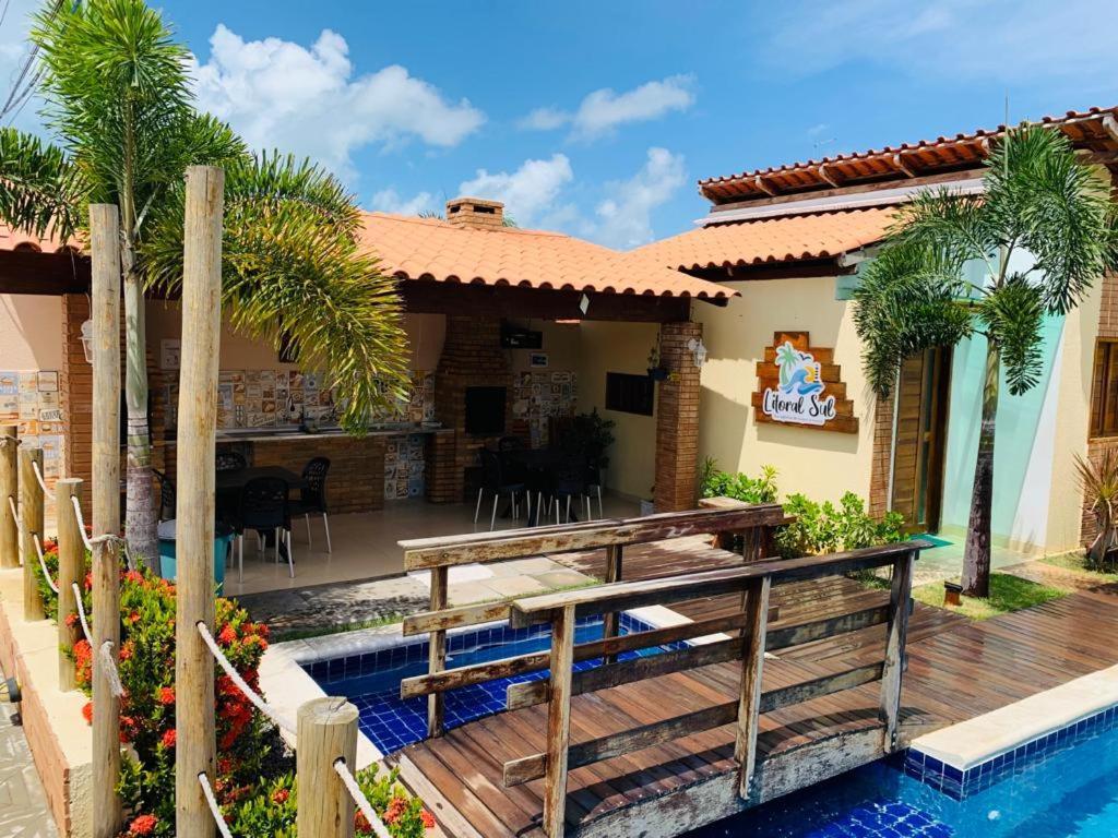 Flats Villas Litoral Sul - Lagoa Do Pau - Coruripe - Al Ngoại thất bức ảnh