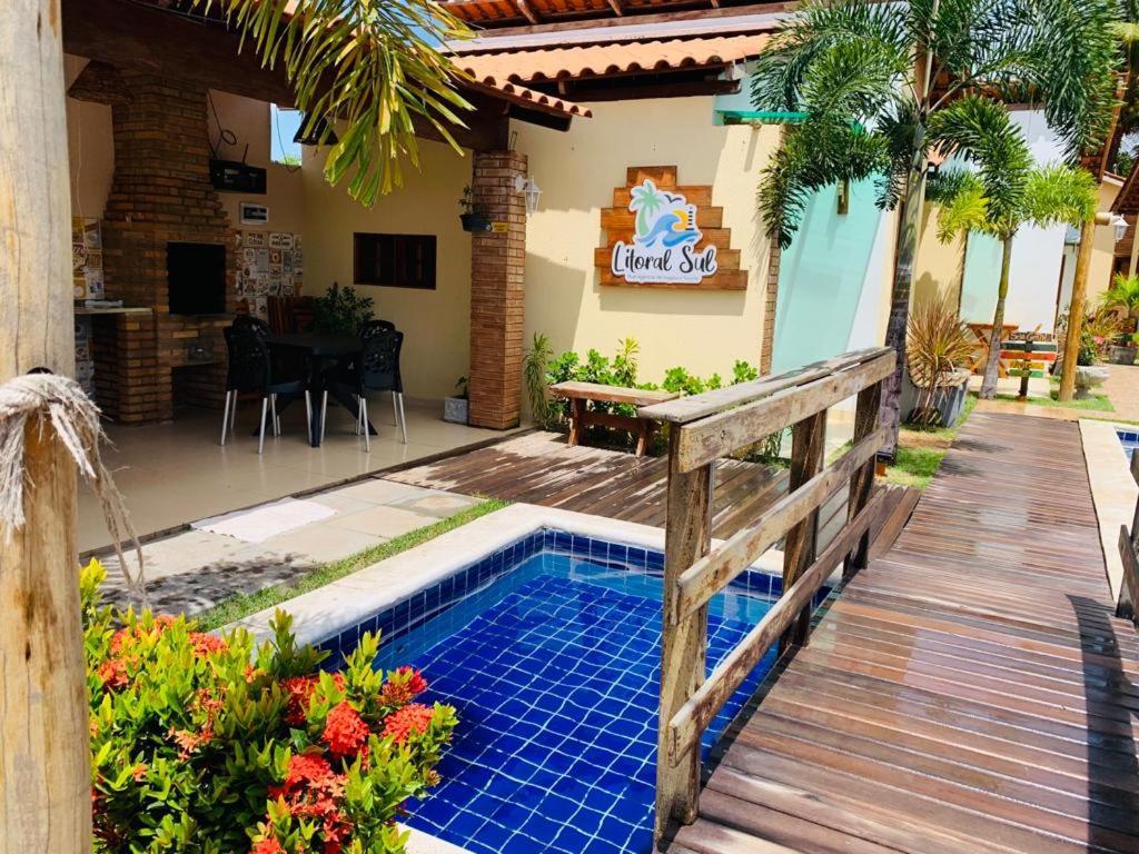 Flats Villas Litoral Sul - Lagoa Do Pau - Coruripe - Al Ngoại thất bức ảnh